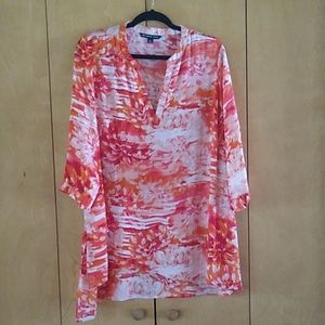 Beautiful Flowy Tunic Blouse